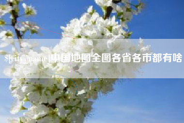 重庆中国地图全图各省各市都有啥