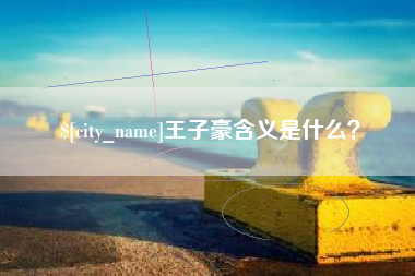 重庆王子豪含义是什么？