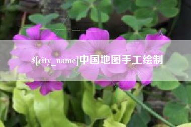 重庆中国地图手工绘制