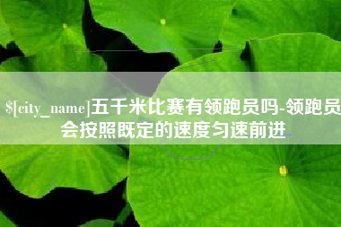 重庆五千米比赛有领跑员吗-领跑员会按照既定的速度匀速前进