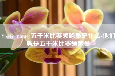 重庆五千米比赛领跑员是什么-他们就是五千米比赛领跑员