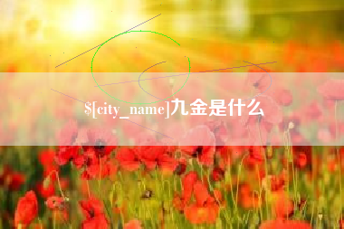 重庆九金是什么