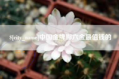 重庆中国金牌哪六金最值钱的