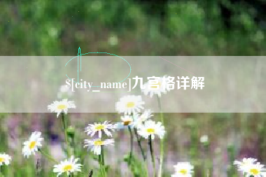 重庆九宫格详解