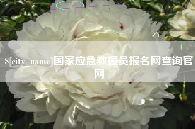 重庆国家应急救援员报名网查询官网