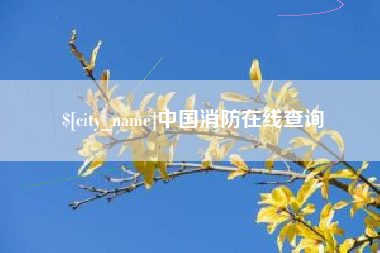 重庆中国消防在线查询