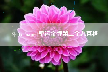 重庆奥运金牌第二个九宫格