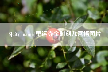 重庆奥运夺金时刻九宫格图片