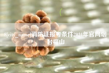 重庆消防证报考条件2024年官网烟台福山